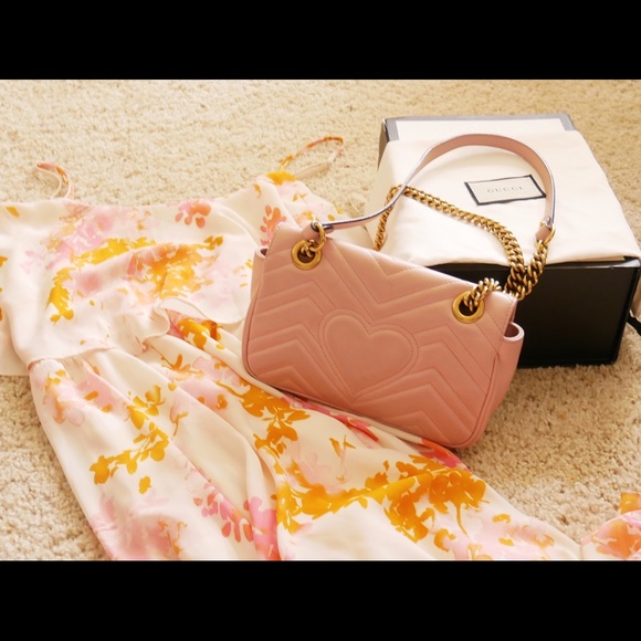 💕SOLD 💕Gucci Mini GG Marmont Mini Matelasse bag - Picture 7 of 8